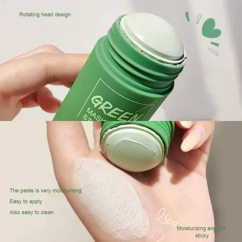 Mascarilla Facial En Barra Limpiadora Meidian Té Verde Todo Tipo De Piel