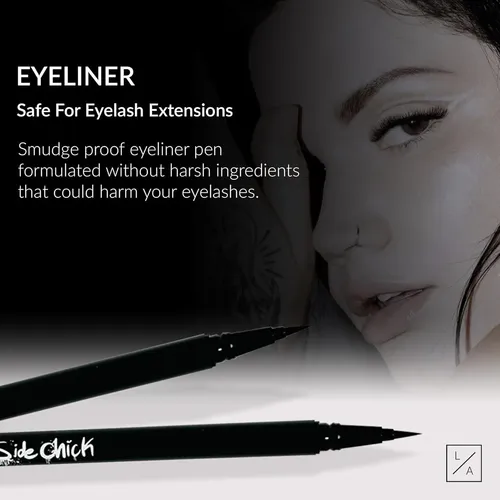 Delineador Líquido Negro Lash Affair Para Extensiones De