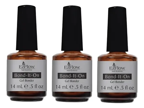 Kit Preparador Pre Base Bond It On Trugel Ezflow 14ml X 3