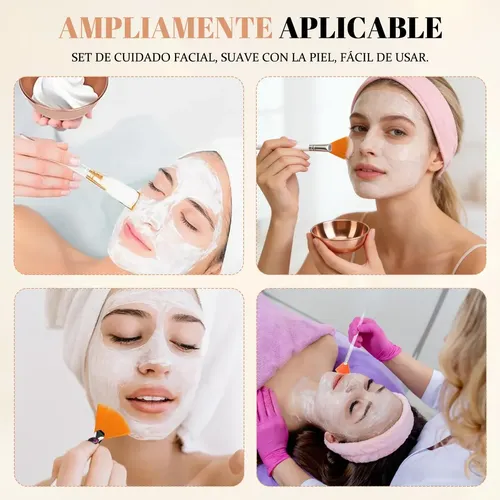 16 Herramientas Faciales Y Suministros De Esteticista Para M