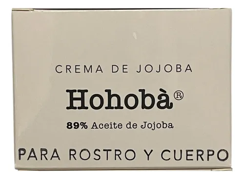 Crema De Jojoba De Hohobà (con Un 89%! De Jojoba)