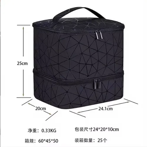 Bolso Para Manicura Estuche Organizador De 30 Esmaltes