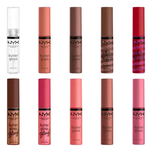 Nyx Butter Gloss Brillo Labial Vault Set 10 Gloss