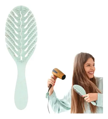 2pc Cabello, Mojado En Forma De Hoja, Peines Ventilado .