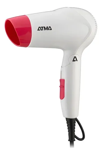 Secador De Pelo Atma Sp8905p Bi-volt 1200w Plegable 2 Vel