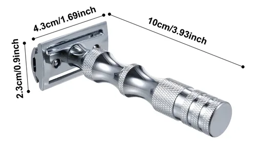 Sistema De Seguridad De Doble Filo Para Afeitado Manual Vint