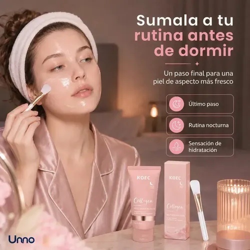 2x Mascarilla Facial Nocturna Colágeno Wrapping Mask