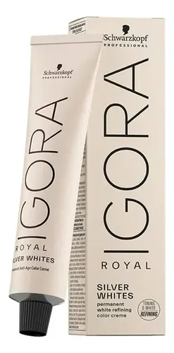 Tintura Schwarzkopf Igora Royal Absolutes Silverwhite 60 Ml Tono Slate grey