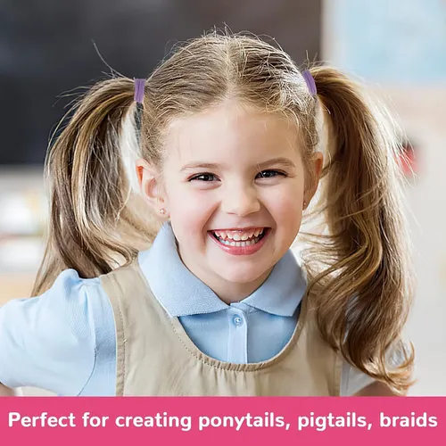 1000 Pcs Donas Elásticas Para Cabello Peinados Niñas  Jes