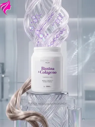 Mascara Capilar Biotina Y Colageno Frilayp X1000ml