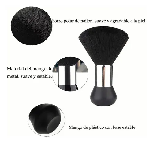 Cepillo Negro Profesional Para Peinado Y Barbería