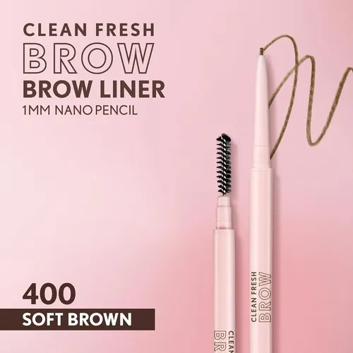 Lápiz Para Cejas Vegano Nano 1 Mm Soft Brown Covergirl