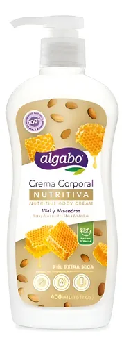 3 Cremas Corporal Hidratante Avena Y Karite Algabo X 400 Ml