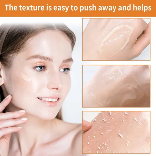 Orange Exfoliating Gel Scrub For Face, Moisturizing Orange 1.7 Fl Oz (pack Of 3)