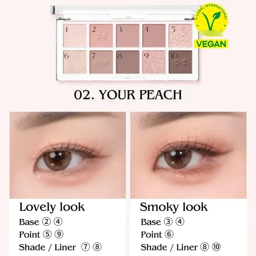 Bbia Paleta Sombras 02 Your Peach Mate Y Glitter