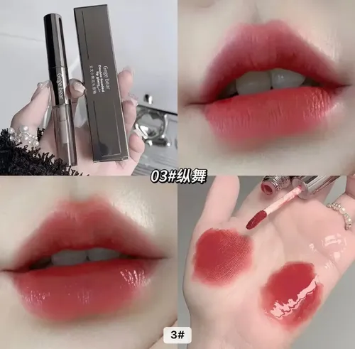 Labial Matte Velvet + Lip Gloss, Double Headed Gege Bear Color 03