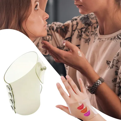 Guante Para Paleta De Maquillaje, Accesorio Blanco