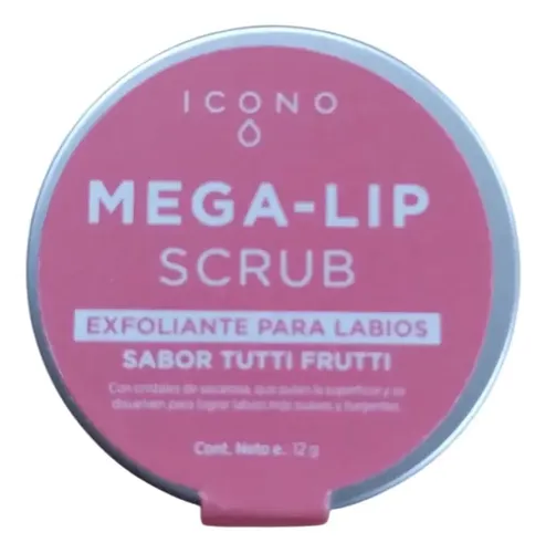Kit Balsamo Y Exfoliante Labial Mega-lip Icono