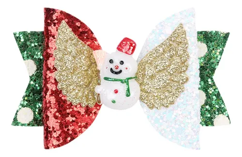 Tocado Navideño Con Lazo Para El Pelo, Accesorios Para El Pe