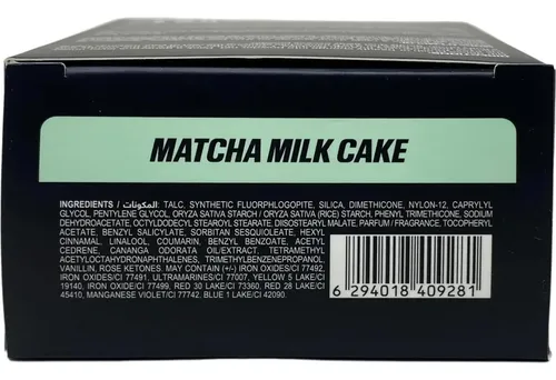 Polvo Translúcido Huda Easy Bake Matcha Milk Cake