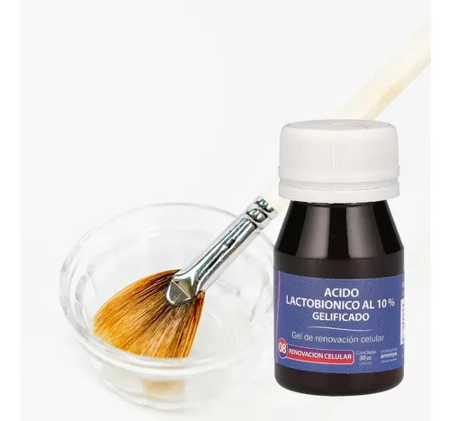 Ácido Lactobiónico 10% Gel Laboratorio Cosmos Peeling Facial Día/Noche
