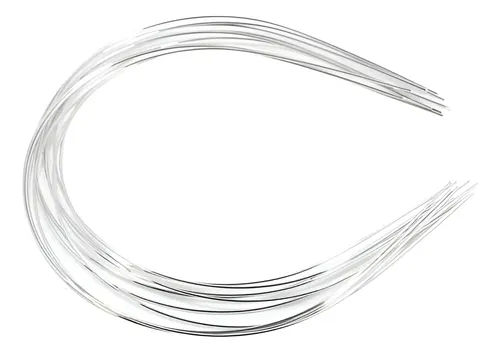 Juego De 2 Bandas Lisas De Acero Inoxidable Para El Pelo, 10