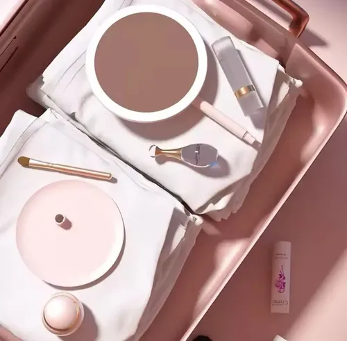 Espejo Maquillaje Makeup Luz Led Circulo Touch Tactil Usb