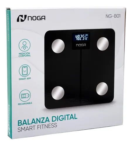Balanza Personal Digital De Baño 180 Kg Vidrio Templado