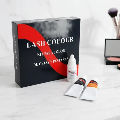 Kit Lash Color Tintura Pestañas Y Cejas