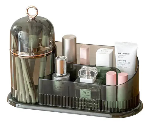 Organizador Make Up Maquillaje Porta Cosmético Y Brochas