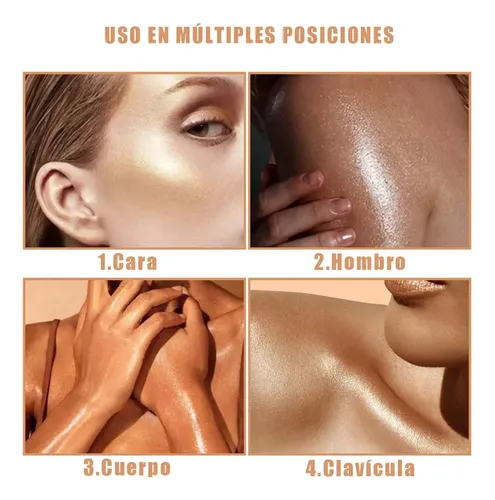 Iluminador De Cara En Barra Face Face Highlighter Stick-10ml
