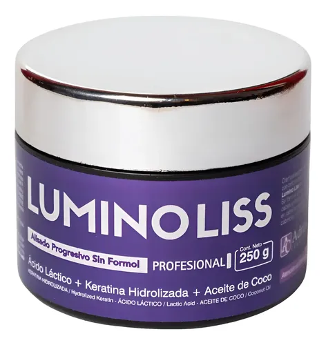 Lumino Liss Alisado Progresivo 250gr Sin Formol Original
