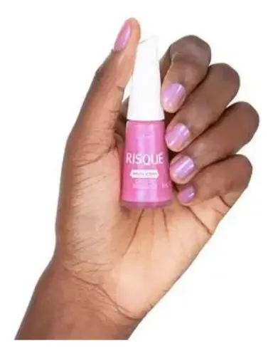Esmalte Para Uñas Brillante 8ml Chicle Olvídame Risqué