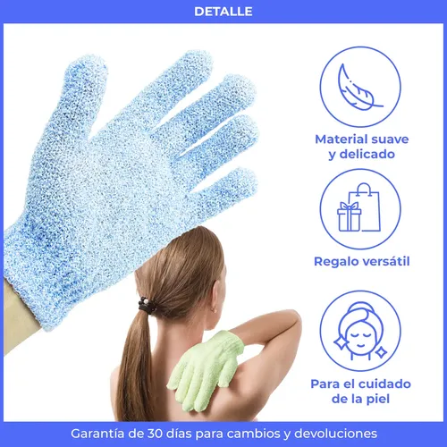 Guante Exfoliante Extra Suave 1 Unidad Nylon