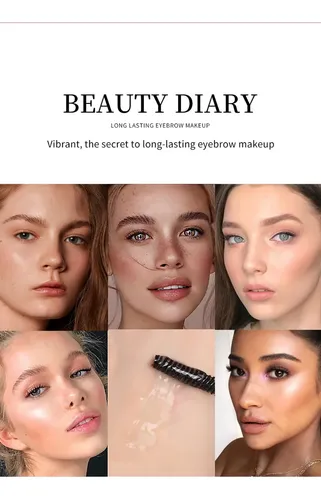 Gel Fijador Cejas Transparente Impermeable Larga Duración
