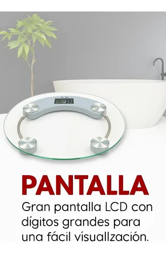 Balanza Personal Electronica Digital 180kg Peso Corporal