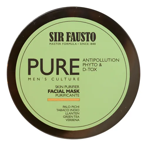 Sir Fausto Pure Máscara Facial Purificante Detox Barba Local