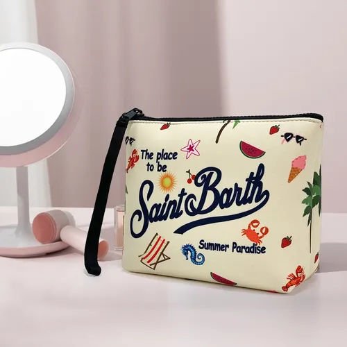 Bolsos De Maquillaje Impresos De Moda Estilo De Vacaciones Hz201pcs Vacation/holiday Print