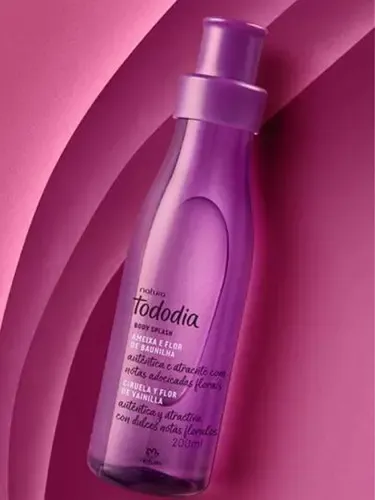 Natura Body Splash Ciruela y flor de vainilla, 200 ml