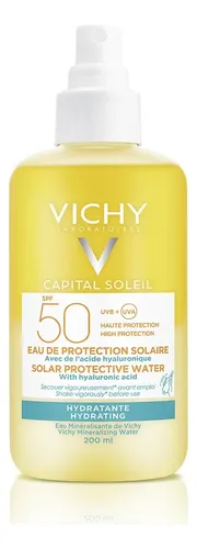 Vichy Capital Soleil Agua Protectora Hidratante Fps 50 200ml