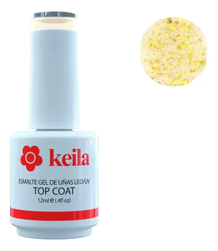 Esmalte Semipermanente Top Coat Diamond #2 Keila para Uñas Brillantes