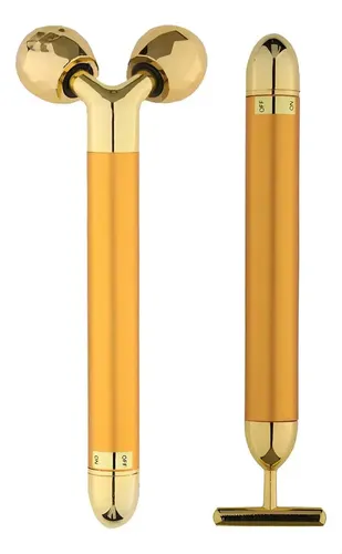 Wj Set De Camiseta Masajeador Vibrador Facial Roller /