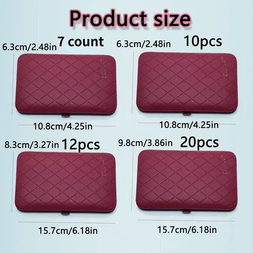 Kit De Manicura 10 Piezas Acero Inoxidable