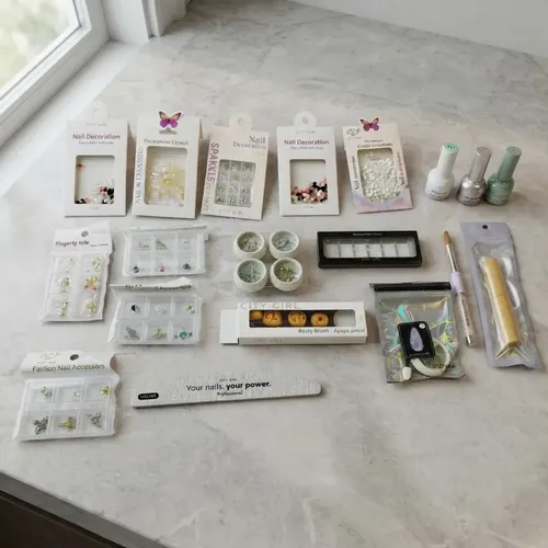 Combo Kit Insumos Manicurista Uñas Profesional City Girl
