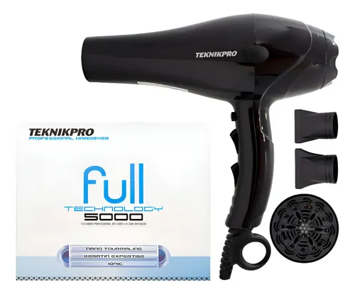 Secador De Pelo Profesional 2200w Teknikpro Full Tech 5000