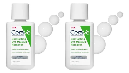 Removedor De Ojos Cerave Con Ácido Hialurónico Y