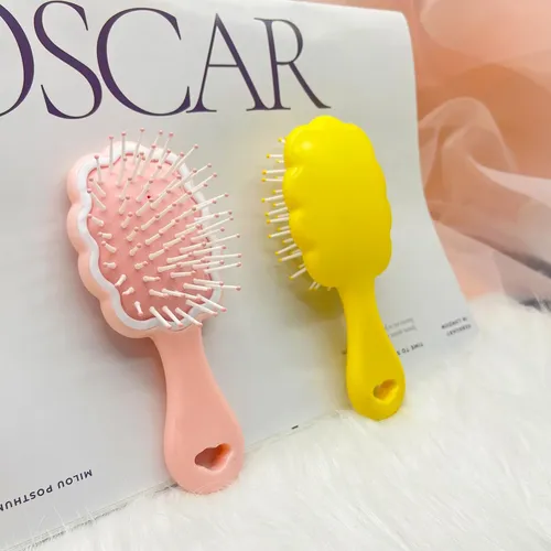Mini Cepillo Para El Cabello Mojado, Pequeño Y Lindo Peine 2