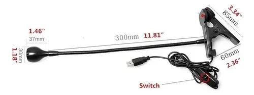 Lampara Uv Led 3w Para Uñas De Gel