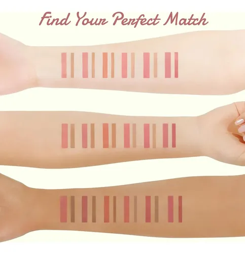 Delineador Labial Colorgram 02 Rosa Frío Mate Voluminizador