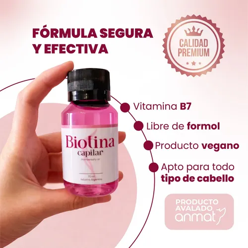 Biotina Pura Capilar Anti Caída X2 Unidades